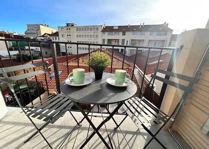 Mia- 4 Pers- Standing Neuf, Hyper Centre- Terrasse Daire *
